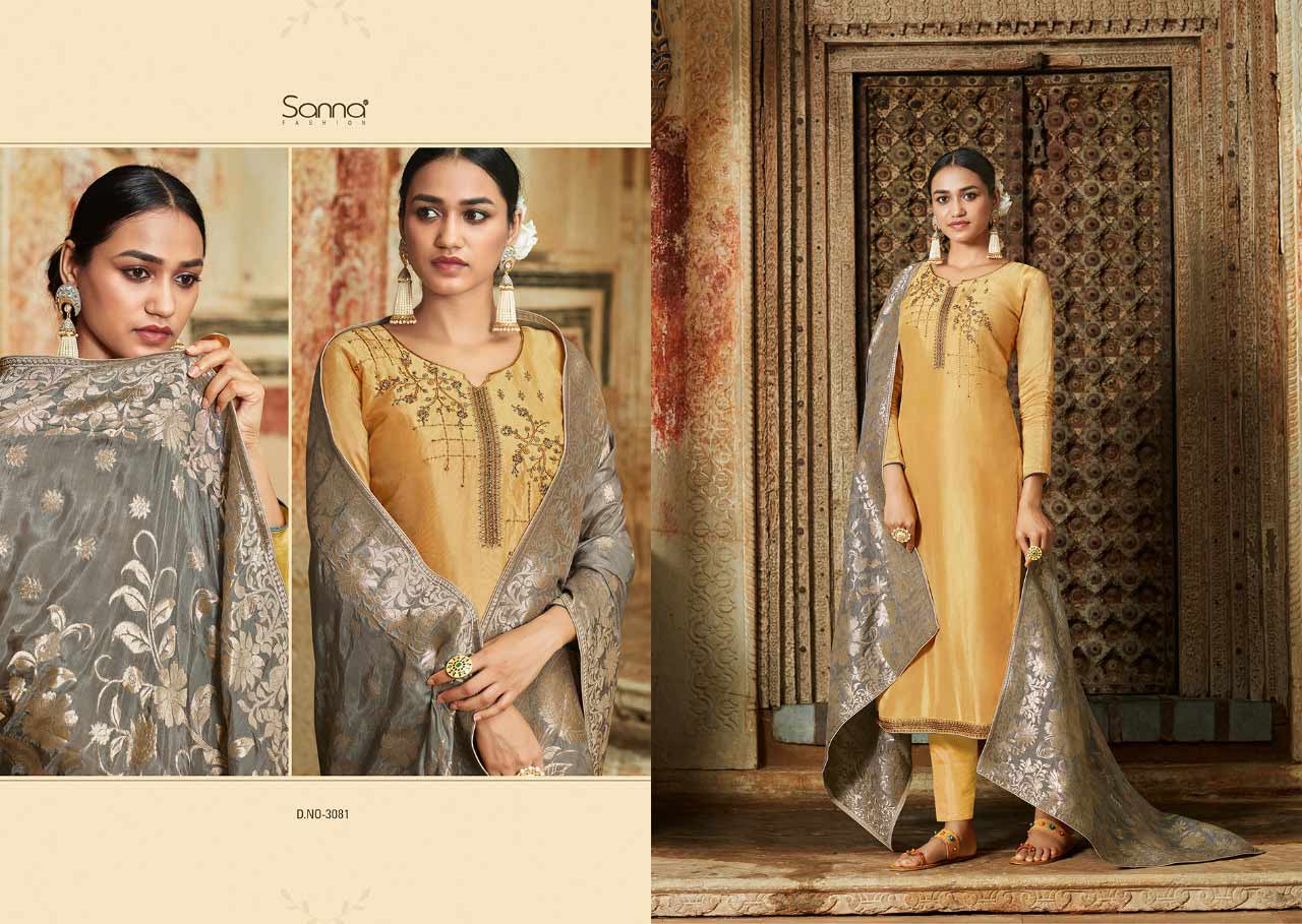 Sanna Silk Jacquard Premium Collection Of Salwar Suit Sanna Silk Jacquard Premium Collection Of Salwar Suit